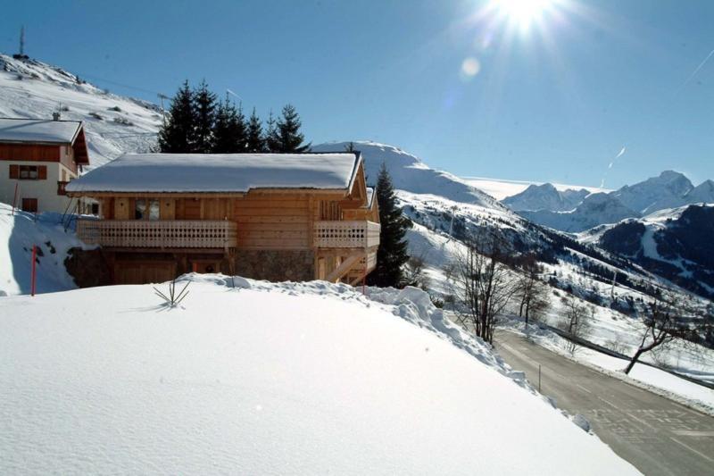Chalet Odalys Les Sapins Alpe d'Huez Esterno foto